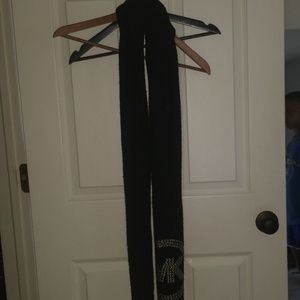 Black MK scarf
